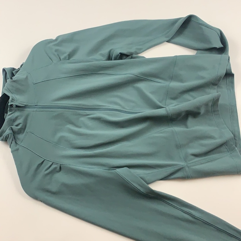 Lululemon Move With Ease Jacket, Mystic Green, 12 - Picture 14 of 15